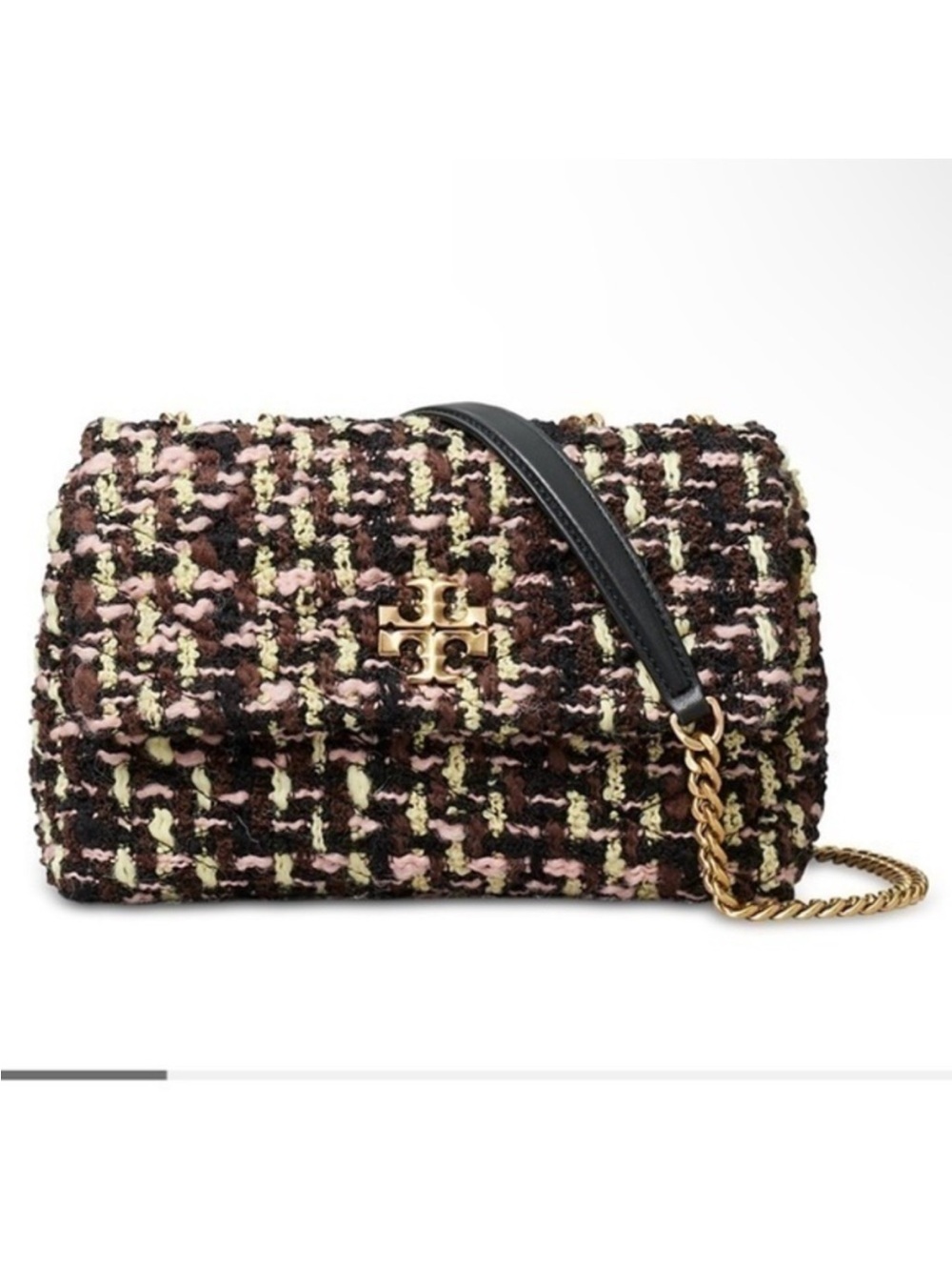 Tory Burch Emerson Tweed Shoulder Bag NWT